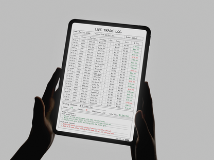 The Complete Options Trading Journal System: PDF + Google Sheets Bundle